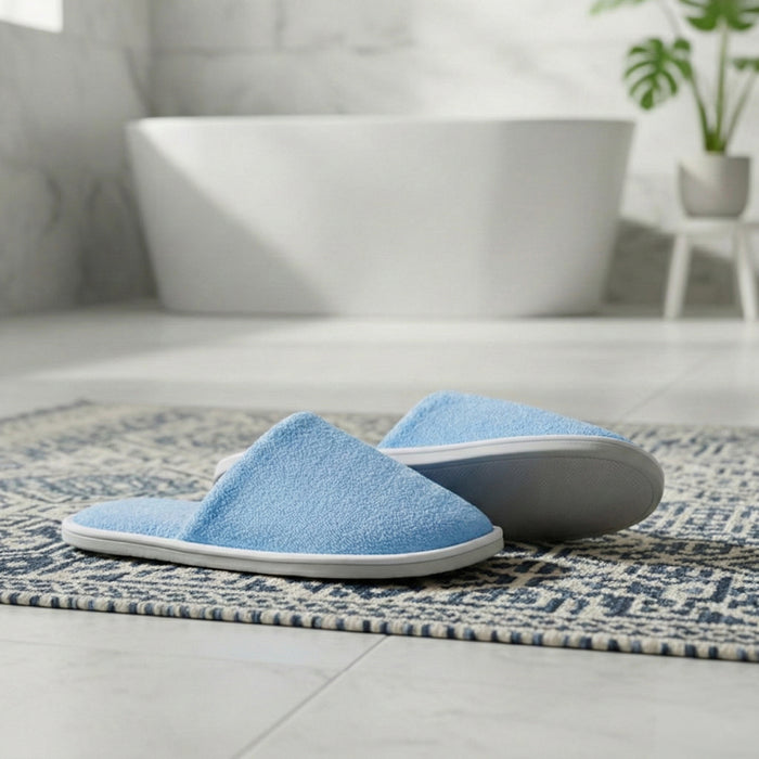 Bathroom Slipper – Soft Lightweight Sky Blue