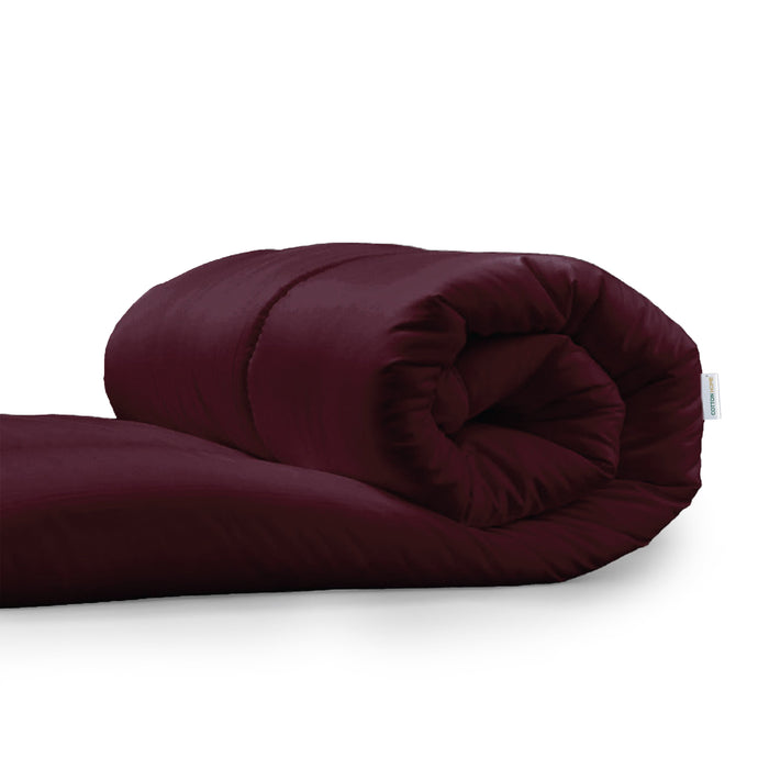 Premium Bordo 150x220cm All Season High quality Super Soft Comforter 1 Piece