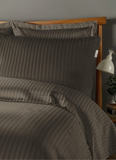 6 Piece Duvet Cover Set 220x240cm Supersoft Grey