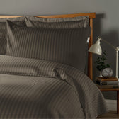 6 Piece Duvet Cover Set 220x240cm Supersoft Grey