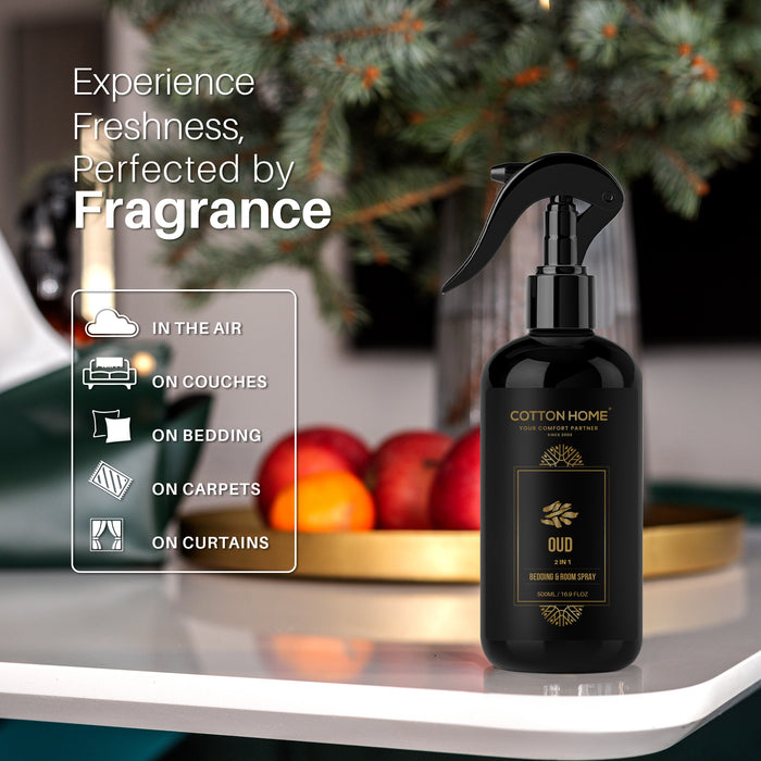 Oud Bedding & Room Spray Dual Use for Air & Fabric 500ml