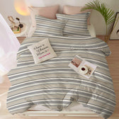 Duvet Cover 4 piece set Queen size High quality 220x240 duvet cover with Fitted sheet and pillow cases Fusion