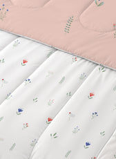 Premium Cotton 4PC Bedding Set Kids Comforter Set 160x220cm Peach Blossom