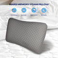 Shoulder Support Memory Foam Pillow Anti-Stress  35x55x12cm - Grey