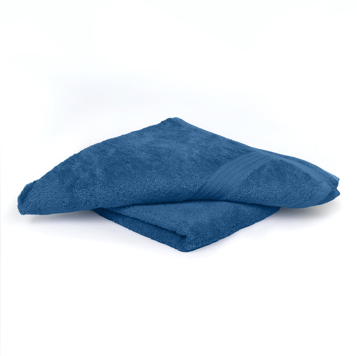 Cotton Bath Towel 70x140 CM 1 Piece , Dark Blue