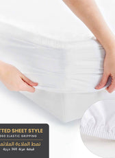 Terry Waterproof Mattress Protector 160x200+35cm with Deep Pocket