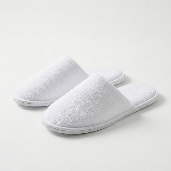 Bathroom Slipper – Soft Lightweight White