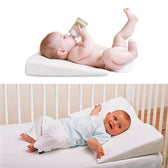 Smooth Wedge Memory Foam Pillow for babies  40x60cm (11x3) White