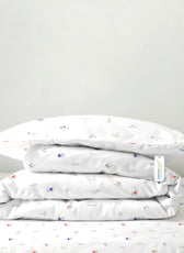 Premium Cotton 4PC Bedding Set Kids Comforter Set 160x220cm Peach Blossom