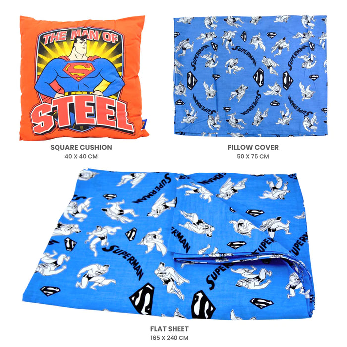 Kids Combo Offer | Kids Comforter Set with Pillow - Superman