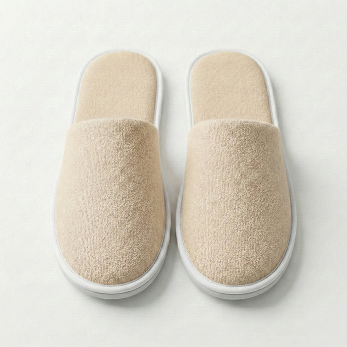 Bathroom Slipper – Soft Lightweight Beige