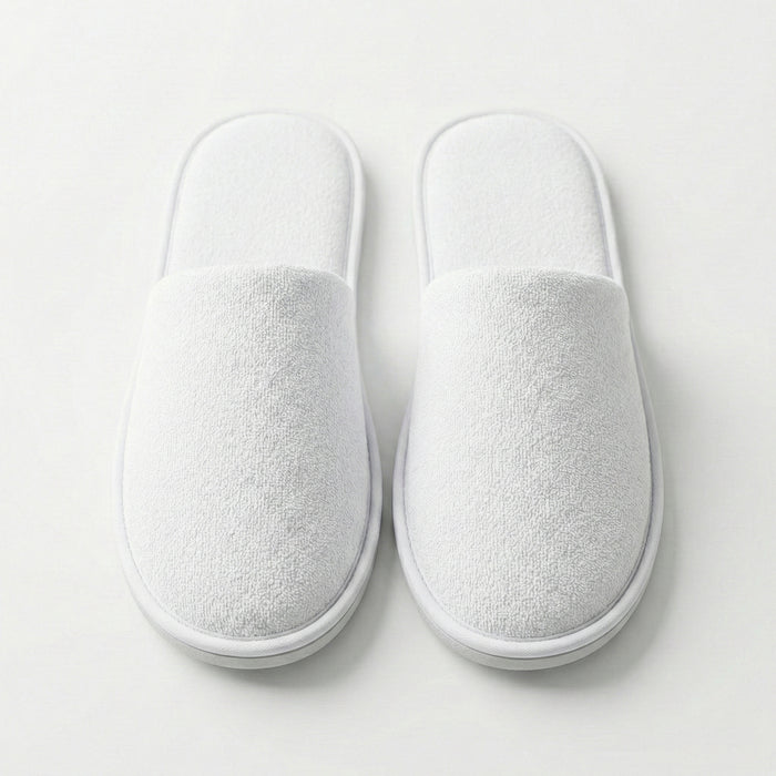 Bathroom Slipper – Soft Lightweight White