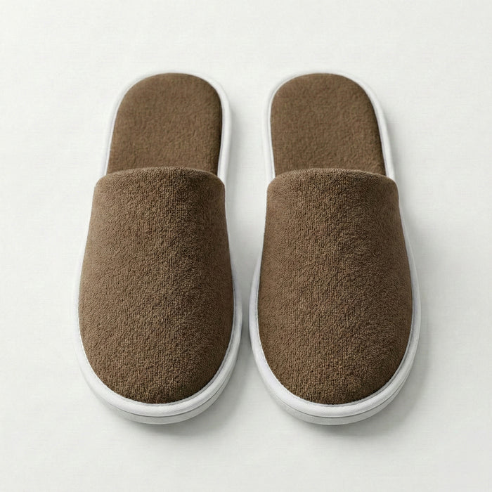 Bathroom Slipper – Soft Lightweight Wood Brown