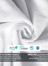 Home Fest 2025 Comfort Combo – Queen Mattress Protector 2PC Pillow Protector with Pillows Terry