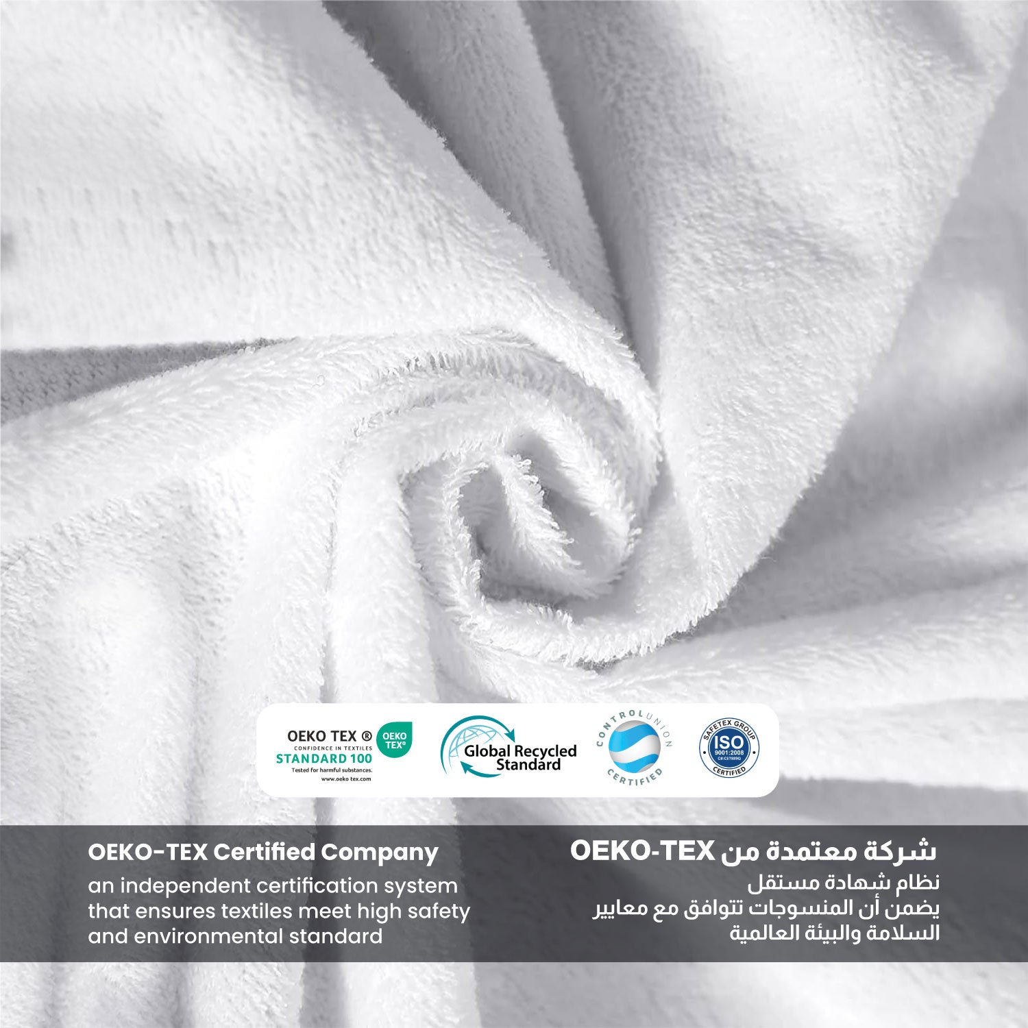 Coral Fleece Waterproof Mattress Protector 180x200+35cm with Deep Pocket