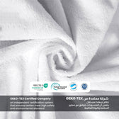 Coral Fleece Waterproof Mattress Protector 200x200+35cm with Deep Pocket