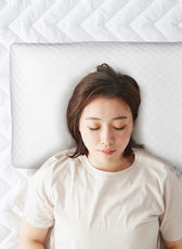 King Breathable Memory Foam Pillow 40x70X13cm - White - Cotton Home