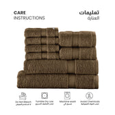 Cotton Towels 8 Piece Set-Soft Feel, Quick Dry, Highly Absorbent Durable Towels