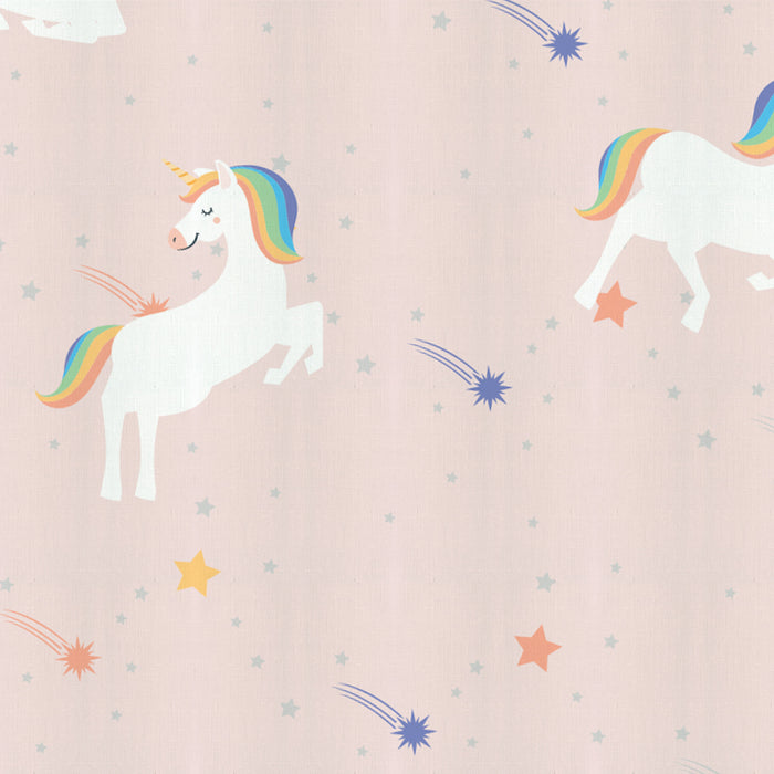 Back to School Comfort Combo - 6PC Kids Bedding Set 135x220 with Pillows & Cushions - Unicorn