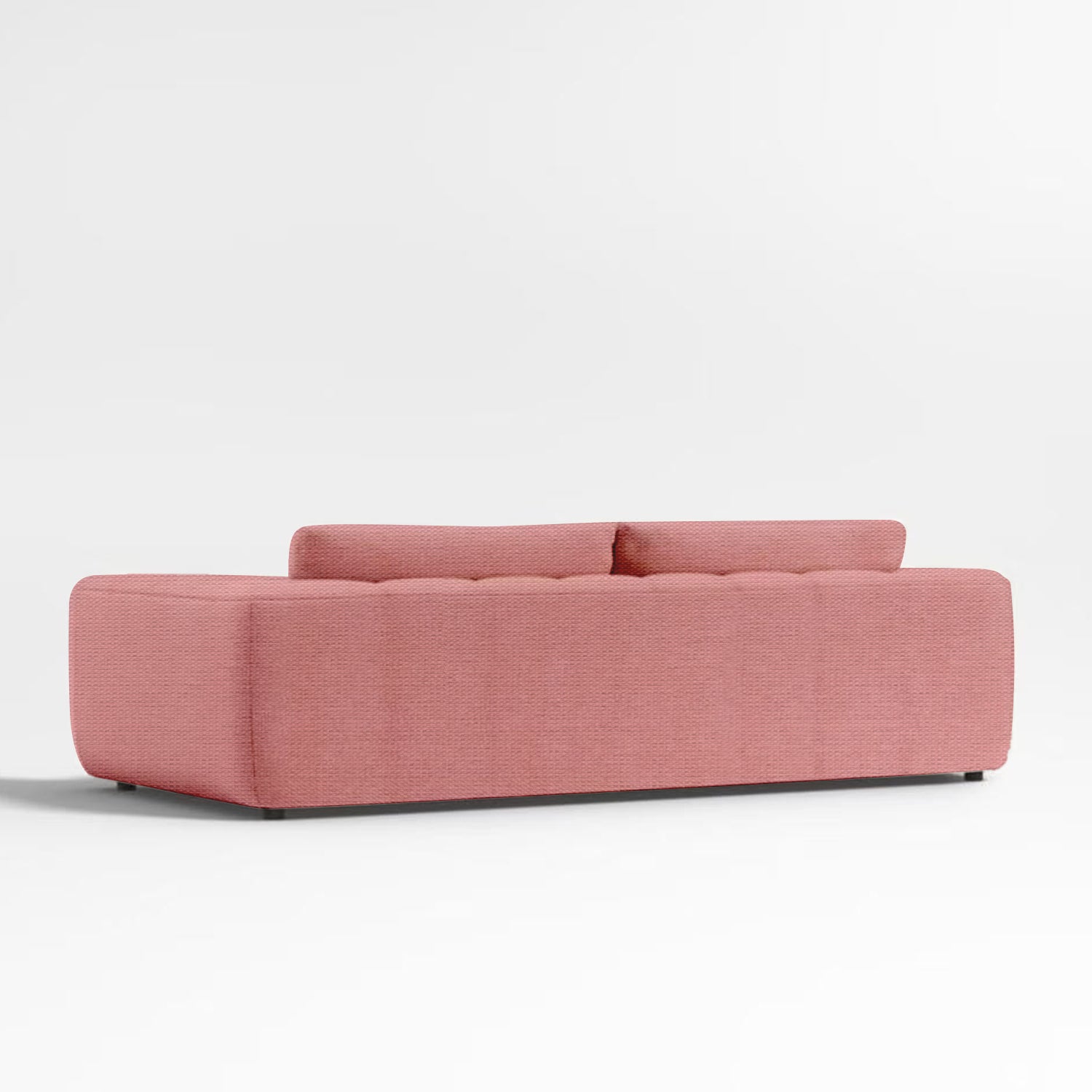 3-Seater Sofa back with white background