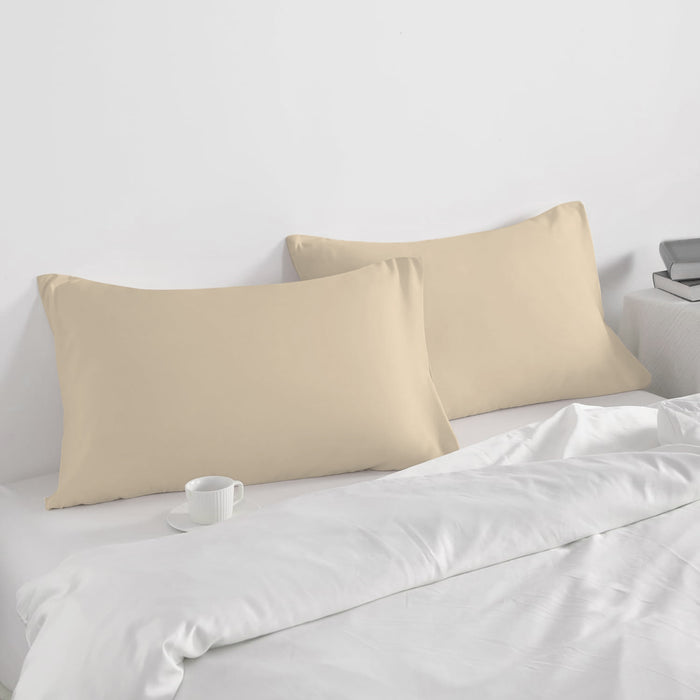 Super Soft Pillowcase 2PC Set - 50x75cm Beige