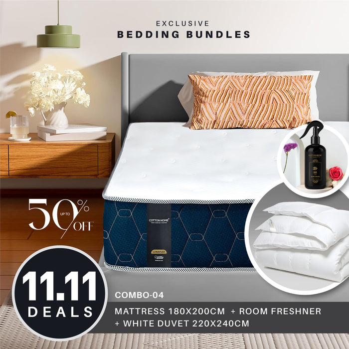 11.11 Mega Comfort Combo – Mattress, Duvet & Essentials Bundle 4