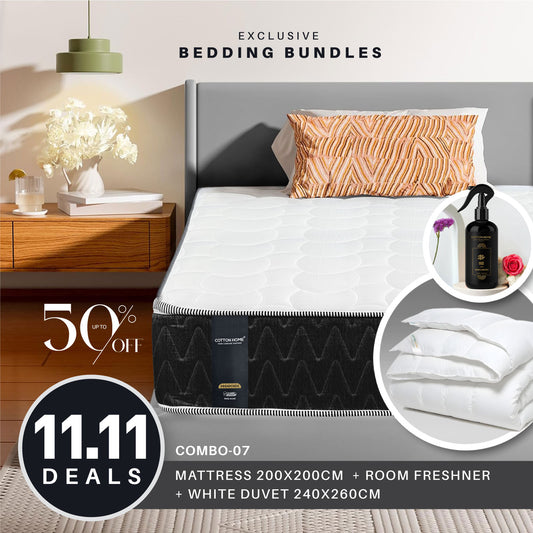 11.11 Mega Comfort Combo – Mattress, Duvet & Essentials Bundle 7