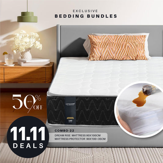 11.11 Mega Comfort Combo – Mattress, Mattress Protector Bundle 22