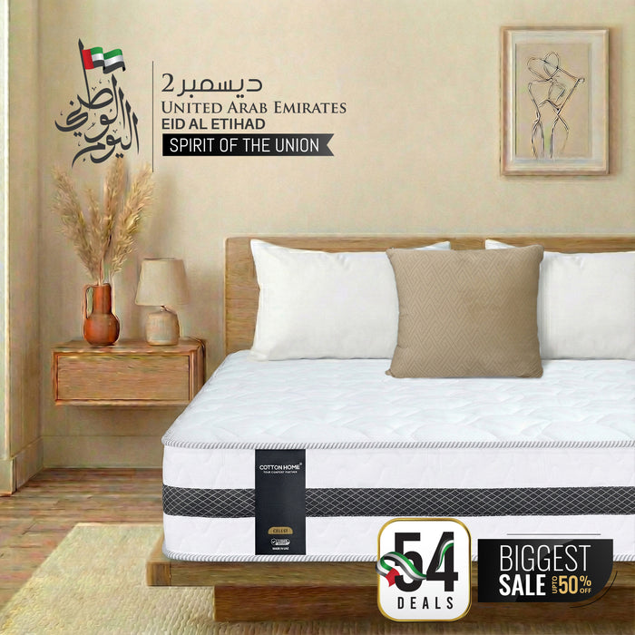 National Day Mega Comfort Combo – Mattress, Pillows Set Blanket Bundle 11