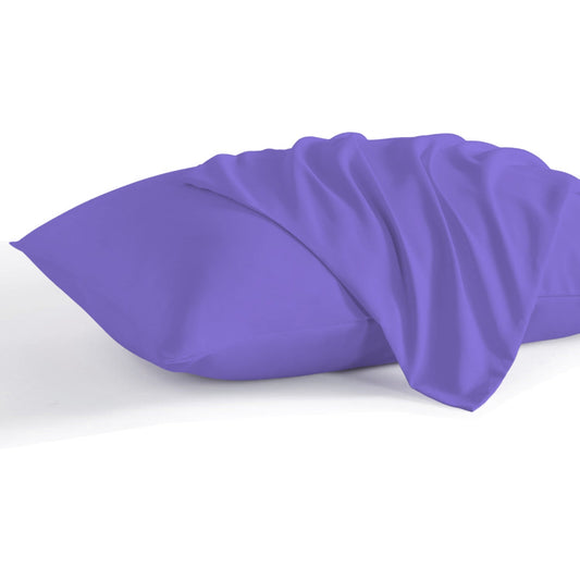 Pillow Cover with Pressed Pillow Set- 50x75cm - Dreamy Comfort Combo Purple - 2 Piece - Cotton Home