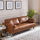Home Fest 2025 Comfort Combo – 3Seater Faux Leather Sofa