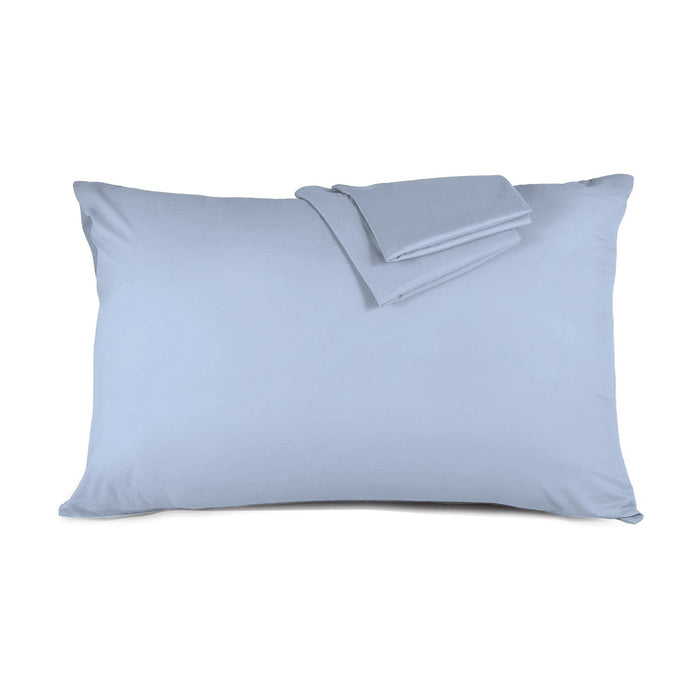 Pillow Cover with Pressed Pillow Set- 50x75cm - Dreamy Comfort Combo Sky Blue - 2 Piece