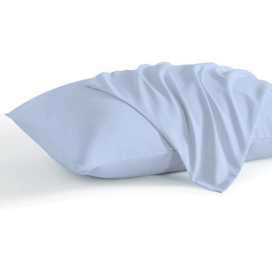 Pillow Cover with Pressed Pillow Set- 50x75cm - Dreamy Comfort Combo Sky Blue - 2 Piece - Cotton Home