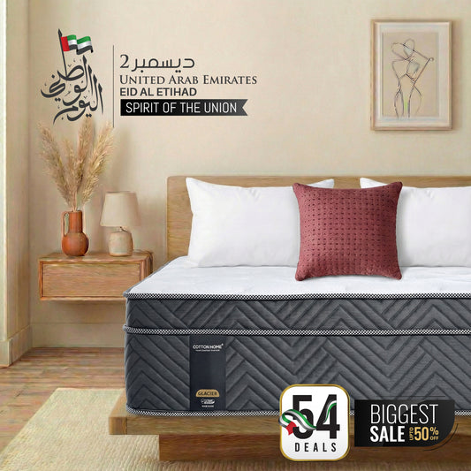 National Day Mega Comfort Combo – Mattress, Pillows Set Blanket Bundle 15