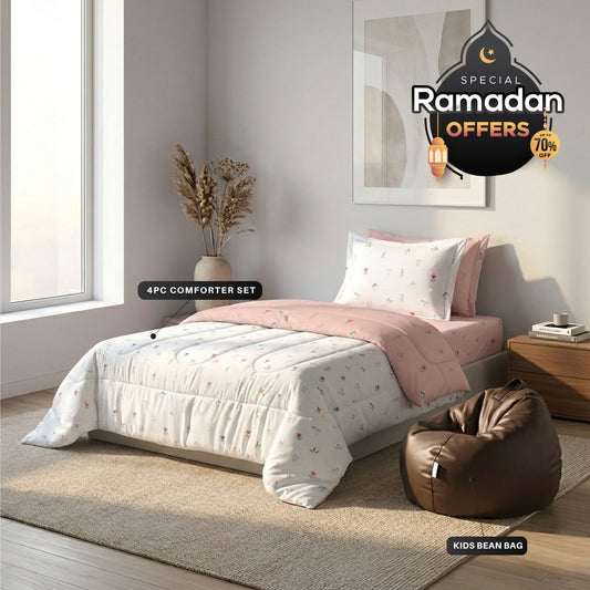 Ramadan Special Sale – 4PC Kids Bedding & Bean Bag Bundle 28