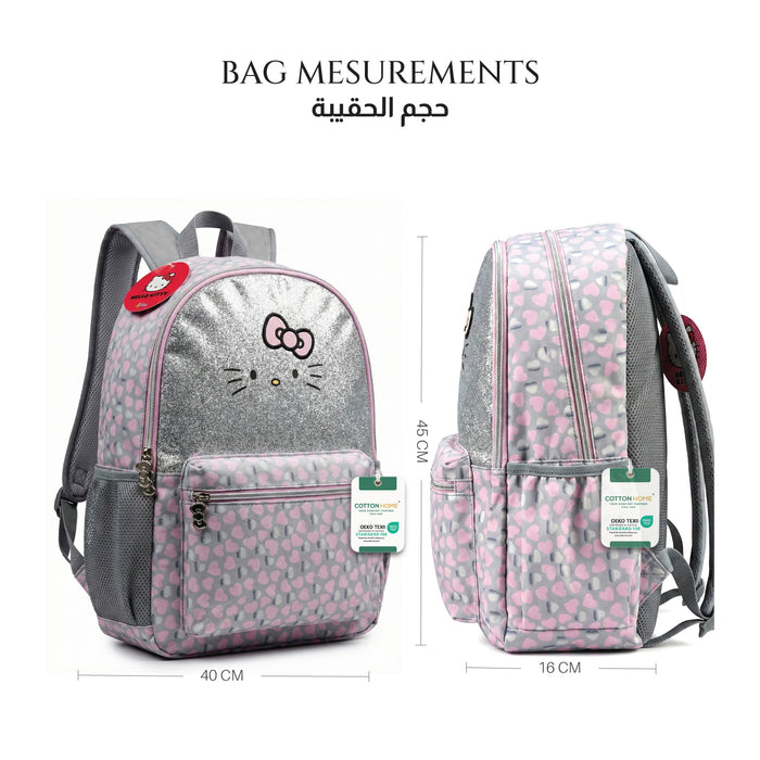 Hello Kitty Themed Kids Backpack 8 Years+, Pink