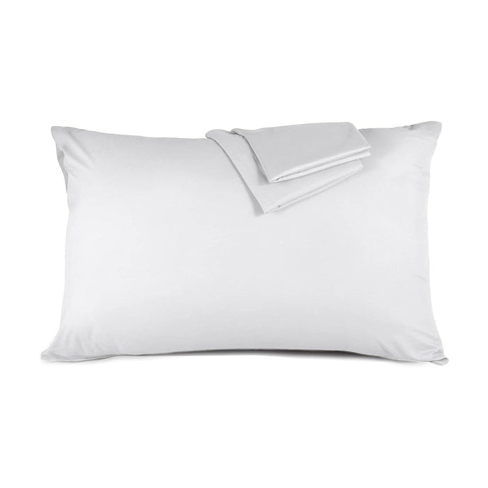 White Pillow Cover with Pressed Pillow Set- 50x75cm - Dreamy Comfort Combo - 2 Piece