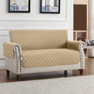 Ultimate Sofa Protector 3 Seater: Water Resistant Sofa Couch Cover for Ultimate Comfort |  Furniture Protector for Pets Kids - Brown