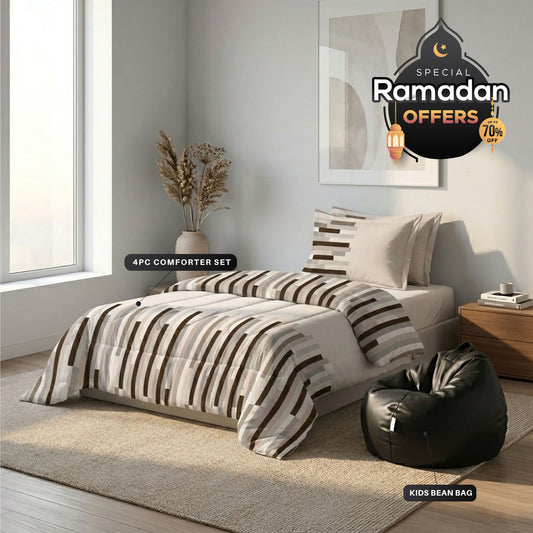 Ramadan Special Sale – 4PC Kids Bedding & Bean Bag Bundle 19