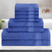 Cotton 8 Piece Towel Set-Soft Feel, Quick Dry, Highly Absorbent Durable Towels