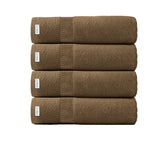 Cotton Bath Towel 70x140 CM 4 Piece Set-Soft Feel, Quick Dry, Highly Absorbent Durable Towels