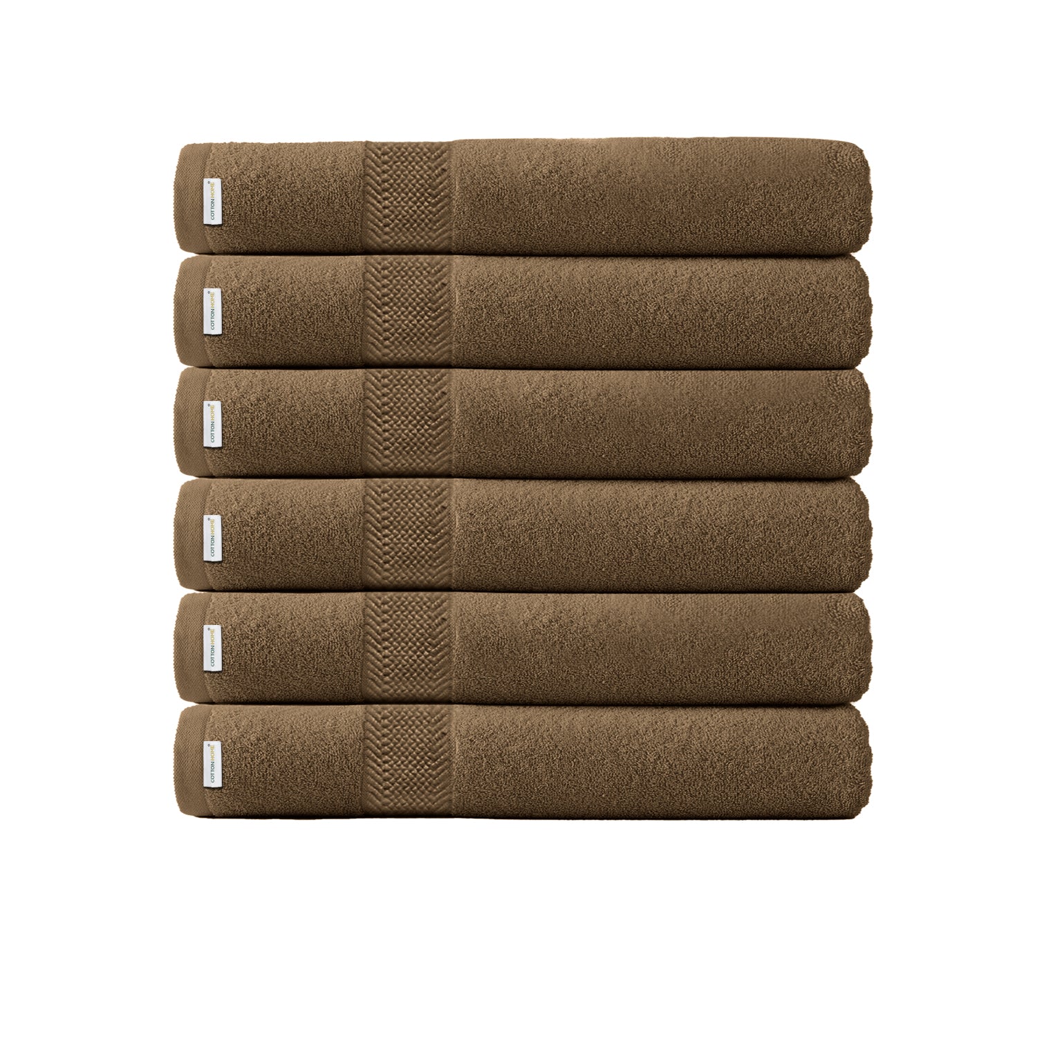 Cotton Bath Sheet 100x150 CM 6 Piece Set-Soft Feel, Quick Dry, Highly Absorbent Durable Towels