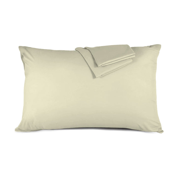 Pillow Cover with Pressed Pillow Set- 50x75cm - Dreamy Comfort Combo Beige - 2 Piece