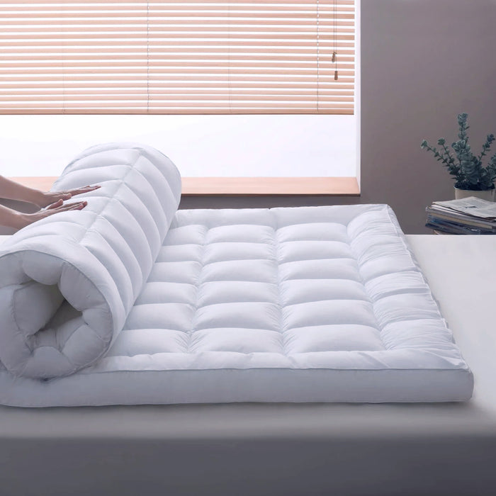 Back to School Comfort Combo – 3PC Mattress Topper 160x200+8cm, Pillow, Fitted Sheet at Special Deals!