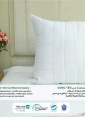 Sapphire Quilted Premium Cotton Pillow with Down Alternative filling 50x75 cm - Cotton Home