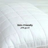 Sapphire Quilted Premium Cotton Pillow with Down Alternative filling 50x75 cm