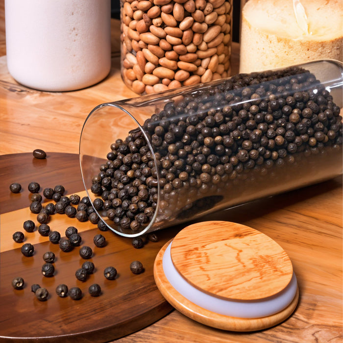 New Year Essentials Combo – Lemon Squeezer, Baking Mat & Glass Jars Set Bundle 9