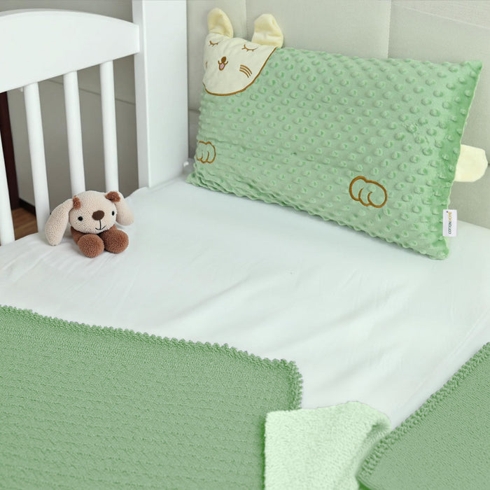 Back to School Comfort Combo - 3PC Kids Soft Velvet Pillow Set