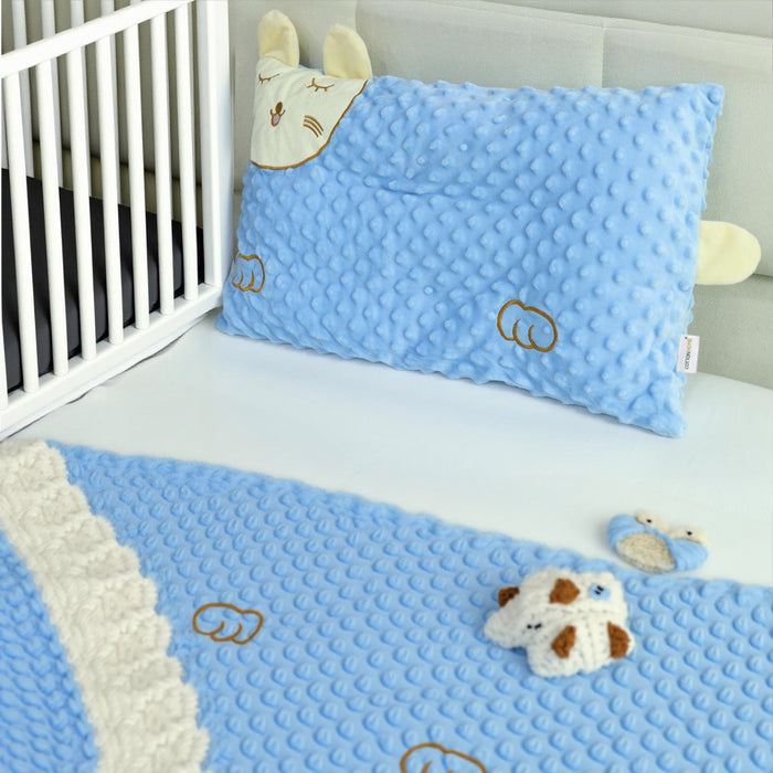 Back to School Comfort Combo - 3PC Kids Soft Velvet Pillow Set