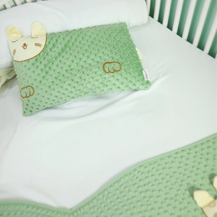 Back to School Comfort Combo - 3PC Kids Soft Velvet Pillow Set